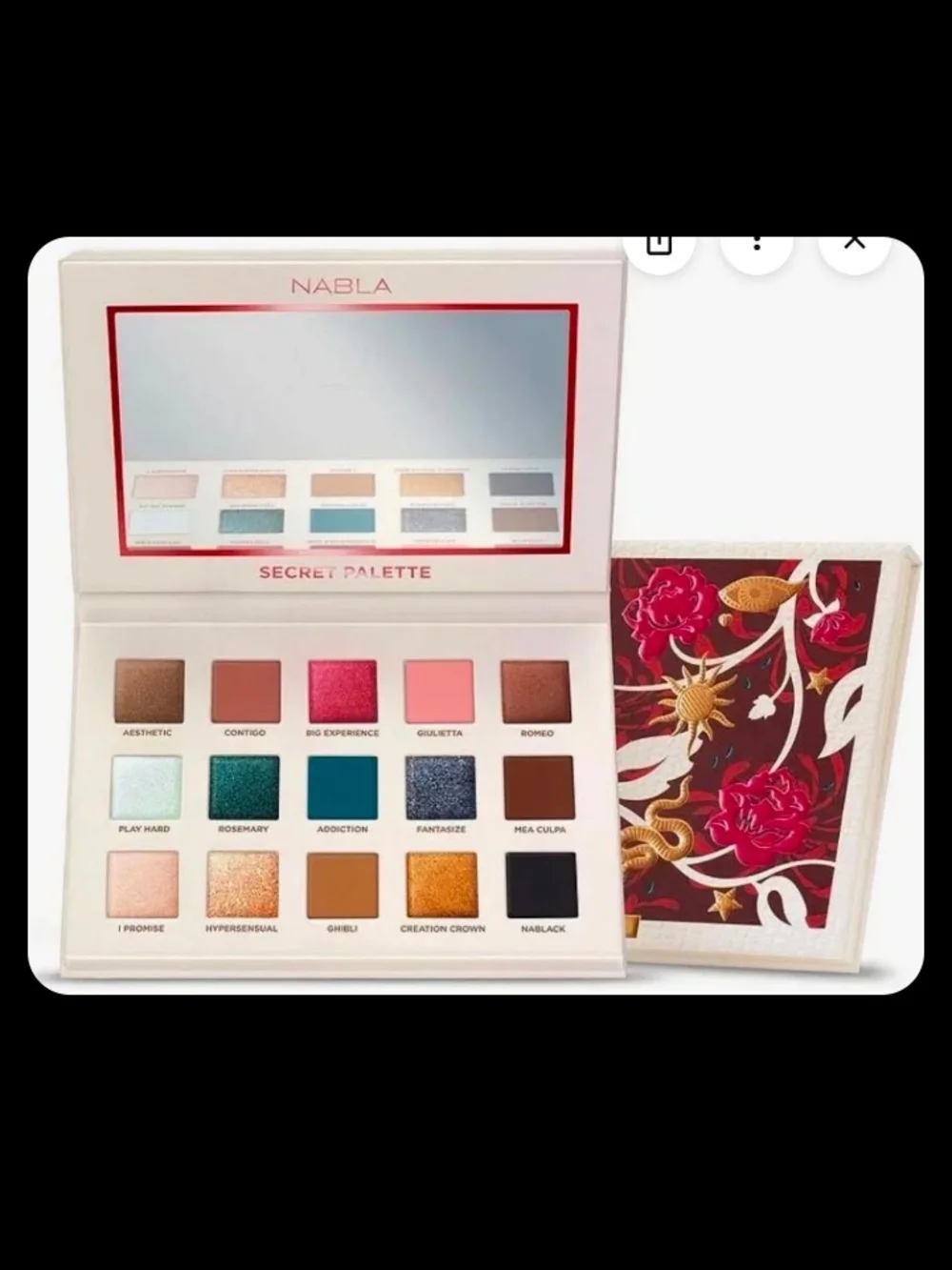 Secret Palette Women Makeup - Discontinued Multicolor Eyeshadow Palette